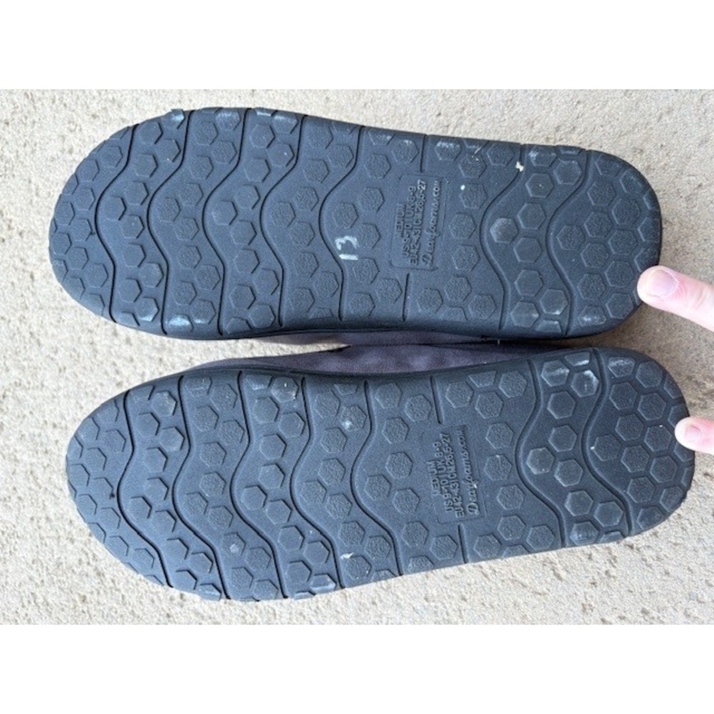 Dearfoams Slippers Clog Indoor Outdoor Comfort Cozy House Shoes Size 9-10 - Picture 6 of 6